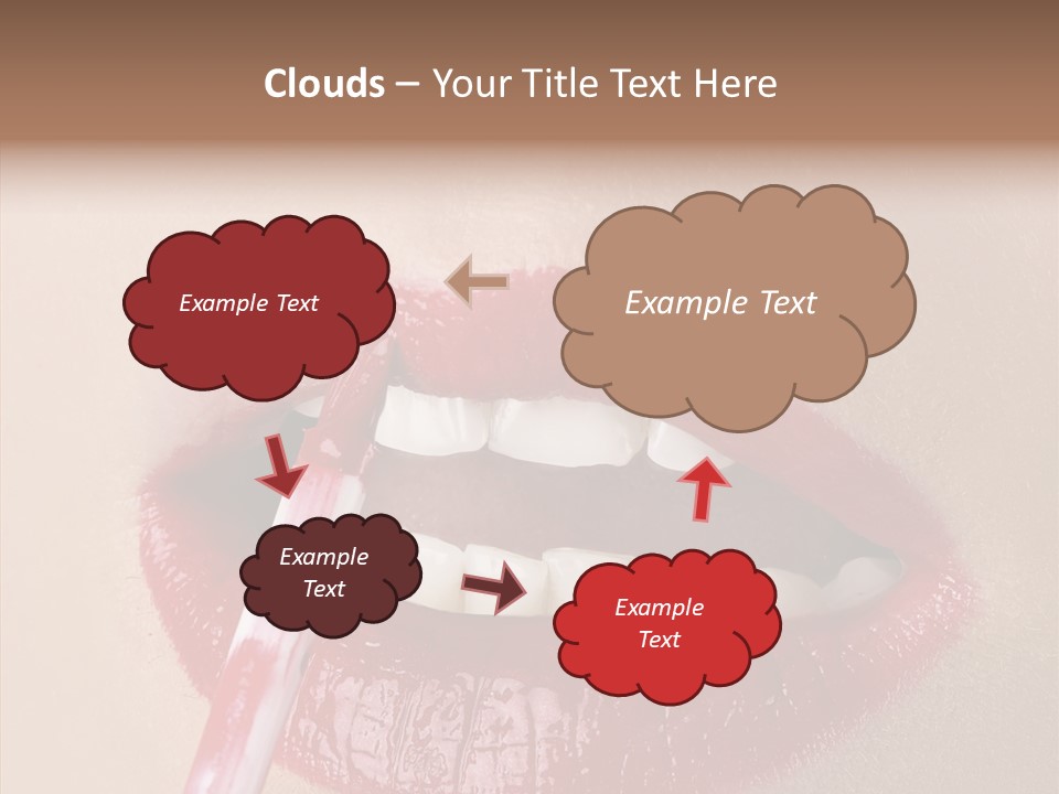 Stick Expressions Hand PowerPoint Template