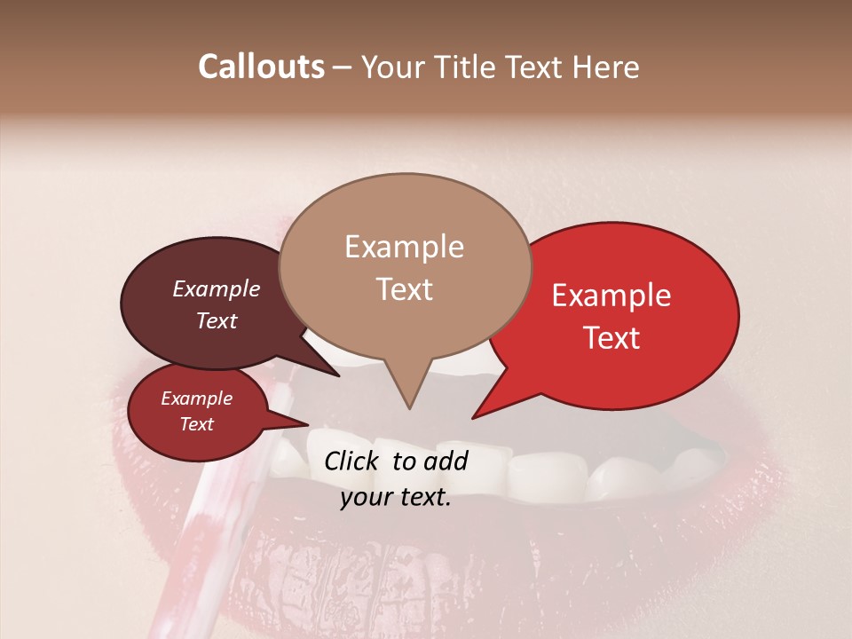 Stick Expressions Hand PowerPoint Template