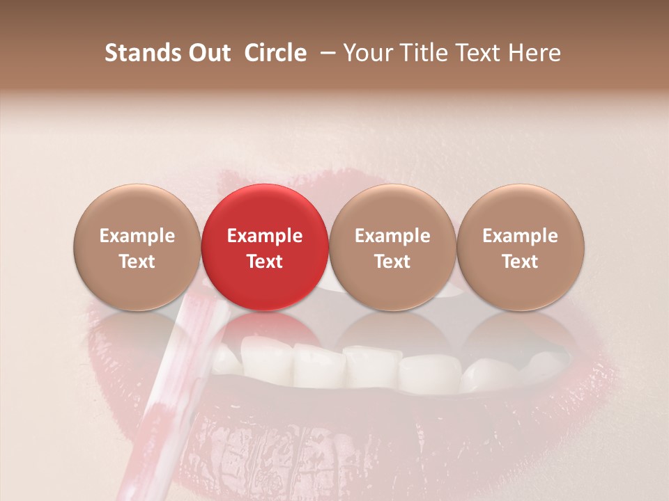 Stick Expressions Hand PowerPoint Template