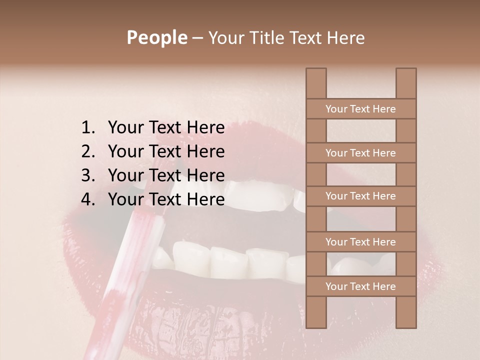 Stick Expressions Hand PowerPoint Template