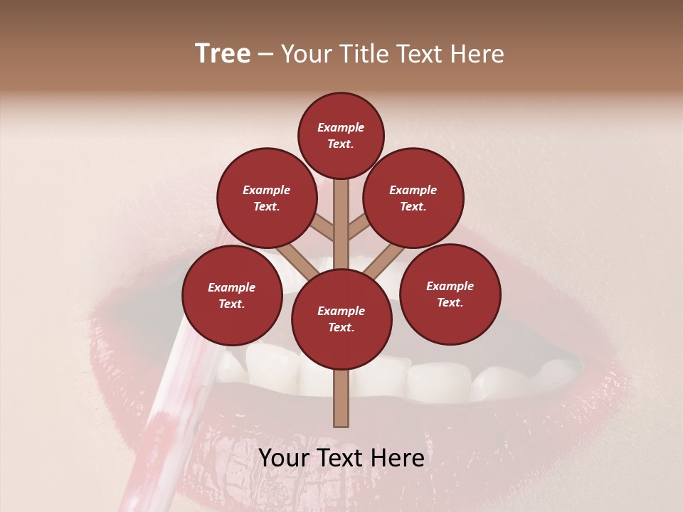 Stick Expressions Hand PowerPoint Template