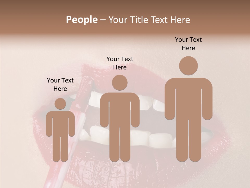 Stick Expressions Hand PowerPoint Template