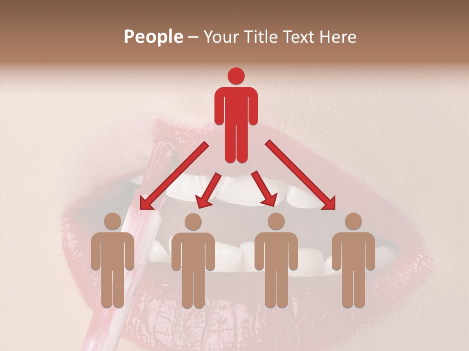 Stick Expressions Hand PowerPoint Template