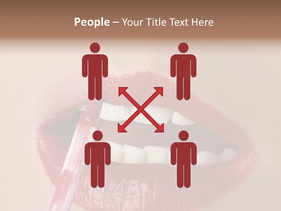 Stick Expressions Hand PowerPoint Template