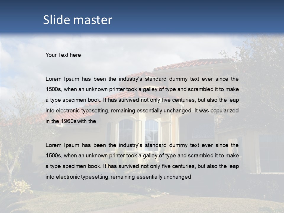 Room Figure Human PowerPoint Template