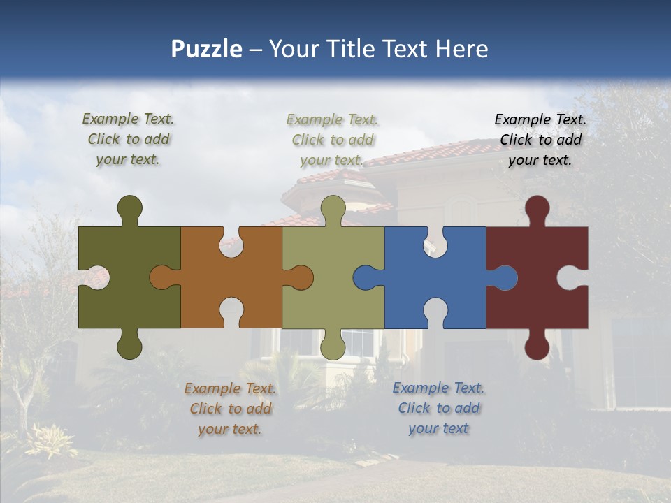 Room Figure Human PowerPoint Template