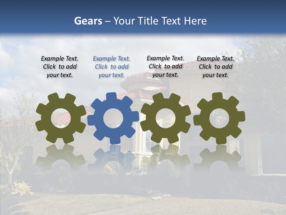 Room Figure Human PowerPoint Template