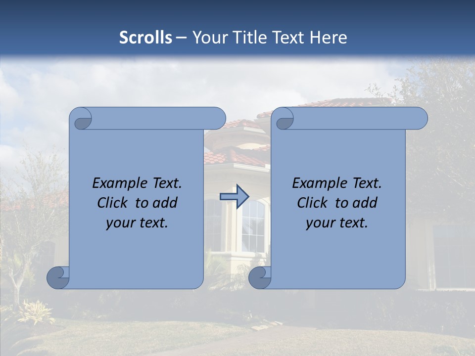 Room Figure Human PowerPoint Template