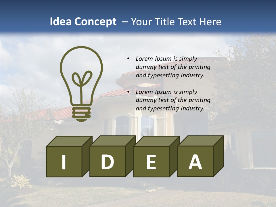 Room Figure Human PowerPoint Template