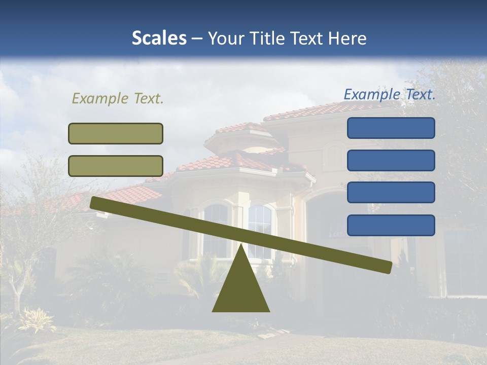 Room Figure Human PowerPoint Template