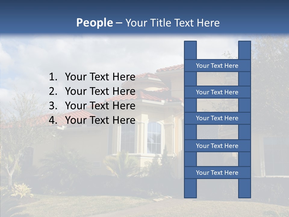 Room Figure Human PowerPoint Template