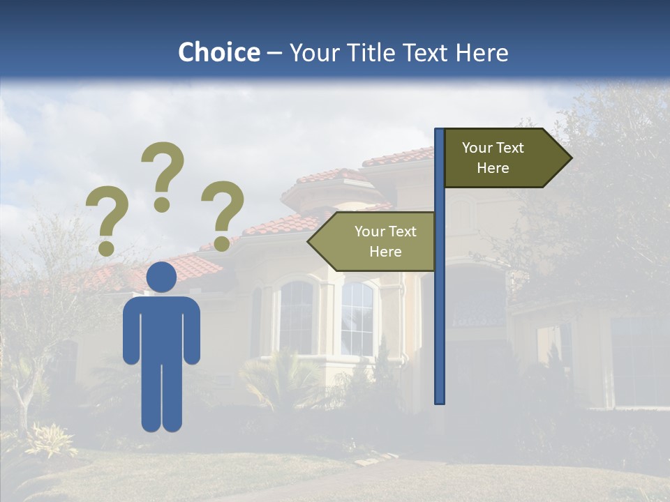 Room Figure Human PowerPoint Template