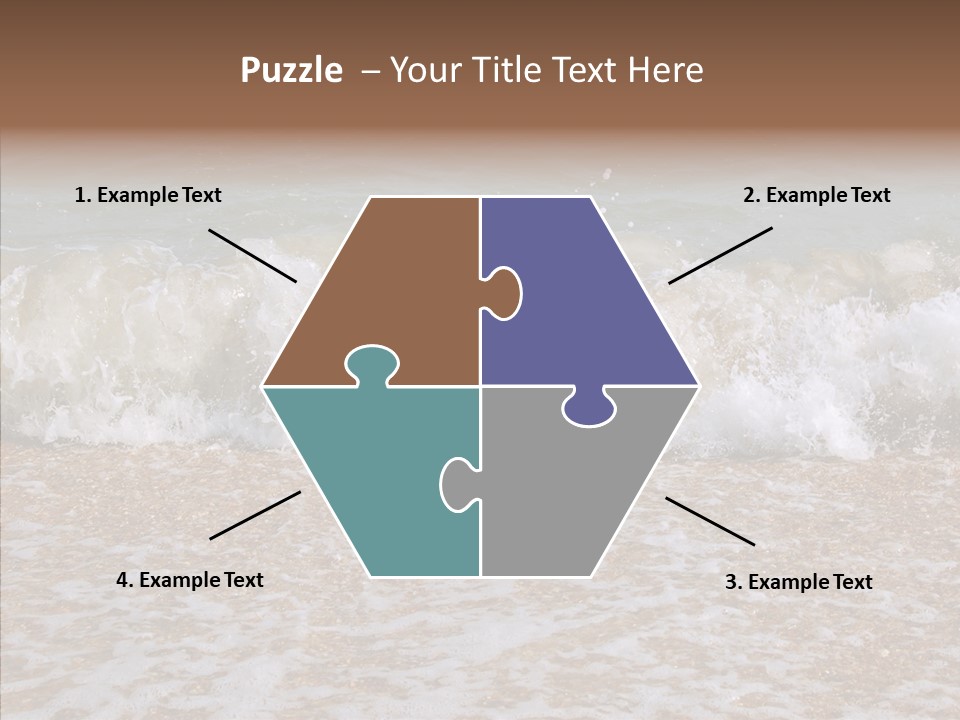 Group Room Figure PowerPoint Template
