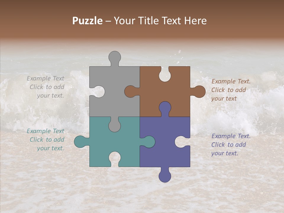 Group Room Figure PowerPoint Template