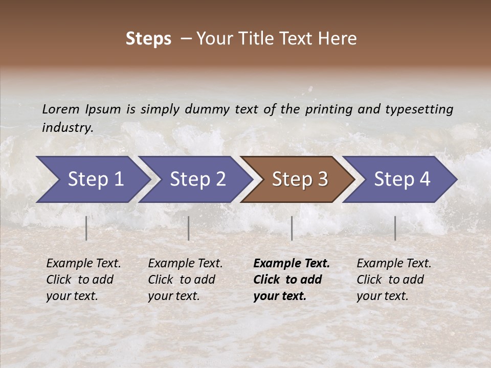 Group Room Figure PowerPoint Template