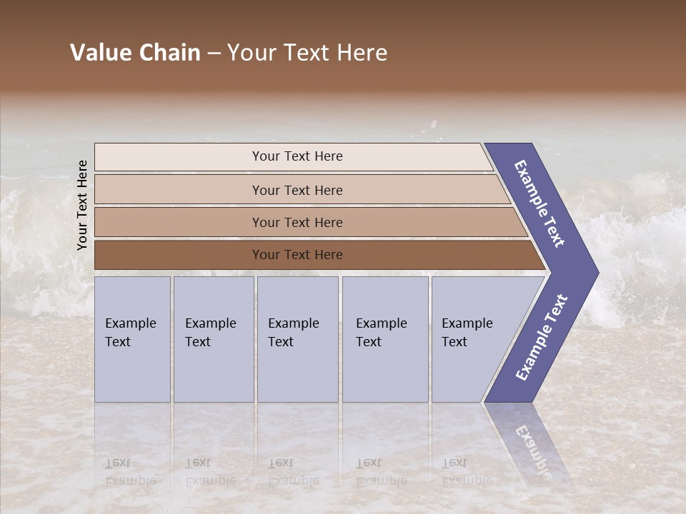 Group Room Figure PowerPoint Template