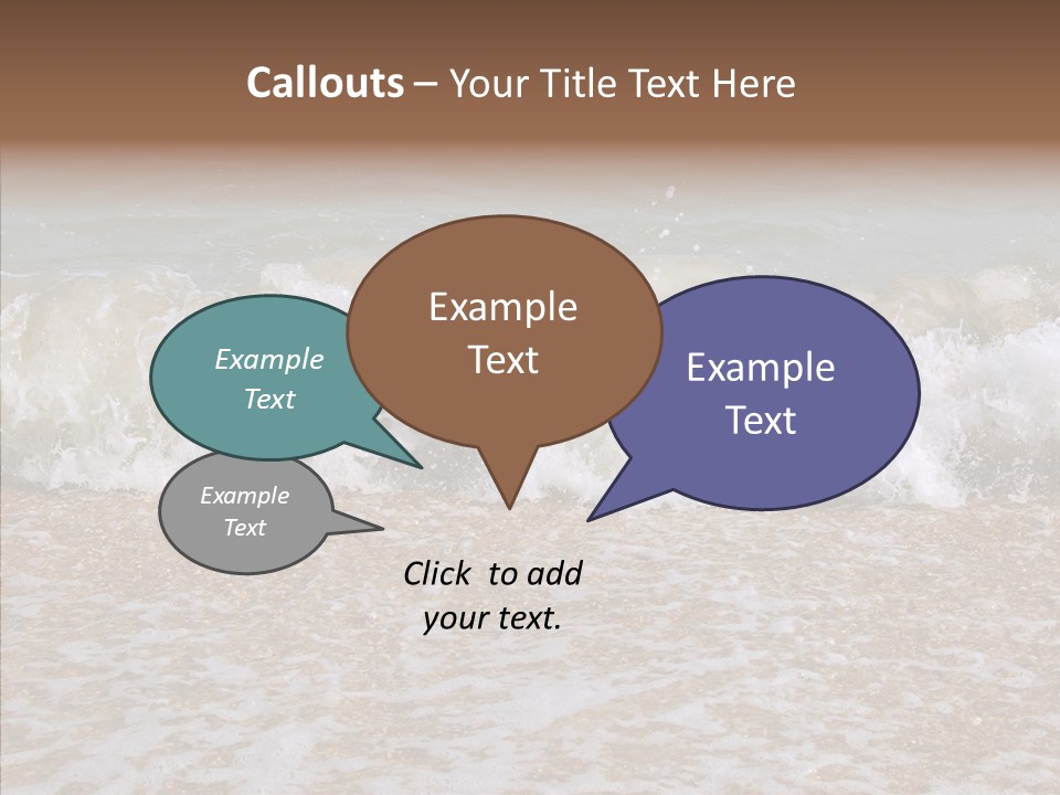 Group Room Figure PowerPoint Template