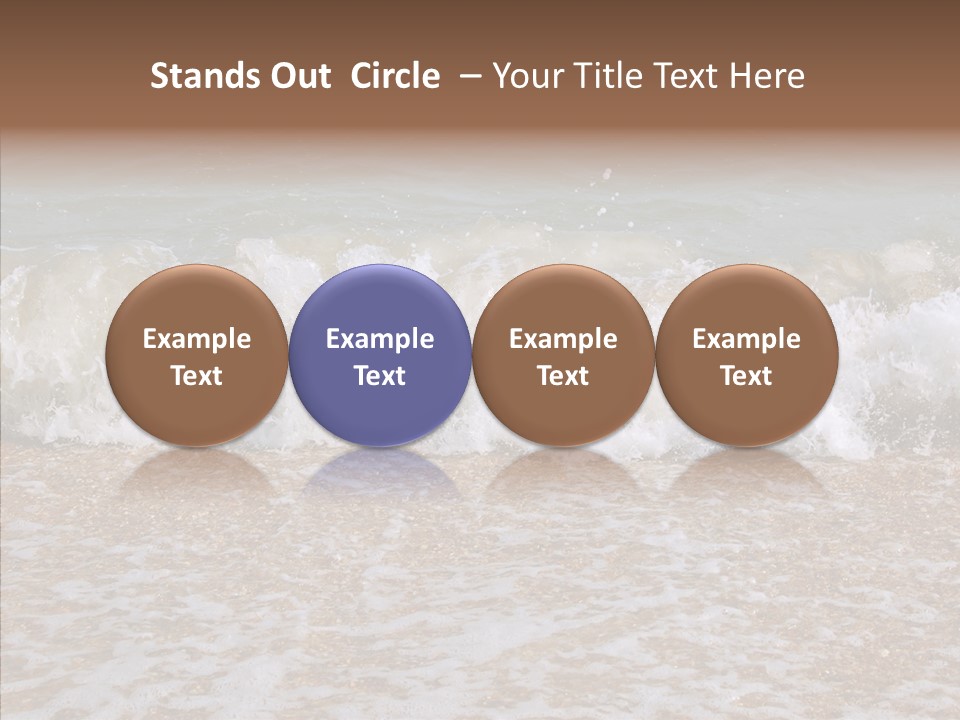 Group Room Figure PowerPoint Template