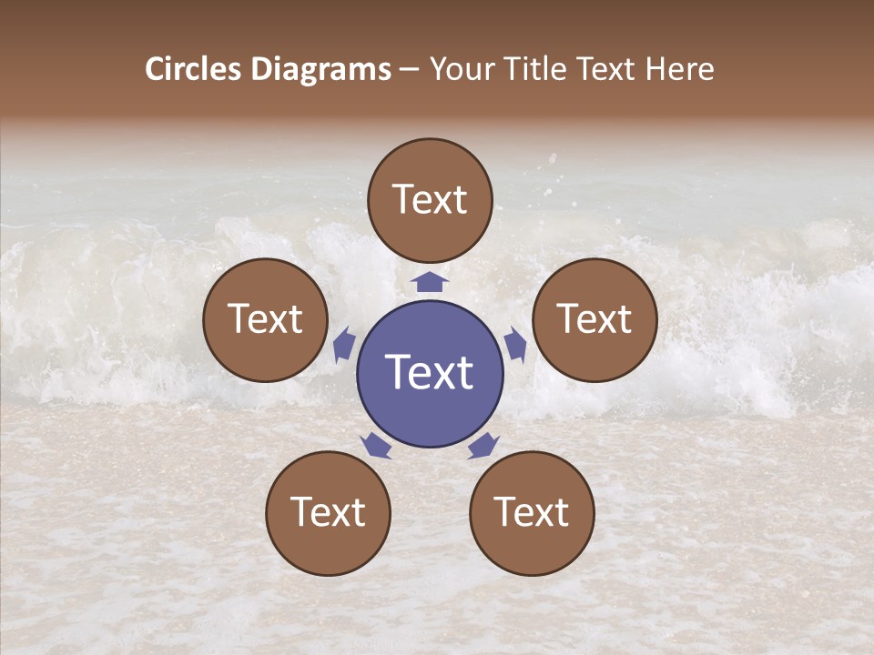 Group Room Figure PowerPoint Template