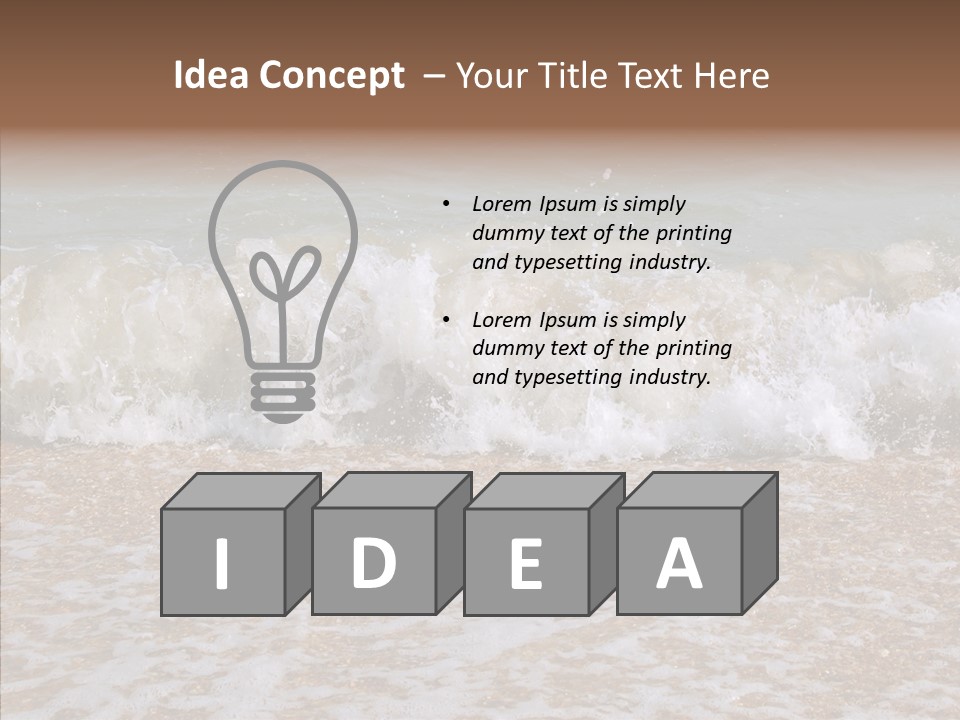 Group Room Figure PowerPoint Template