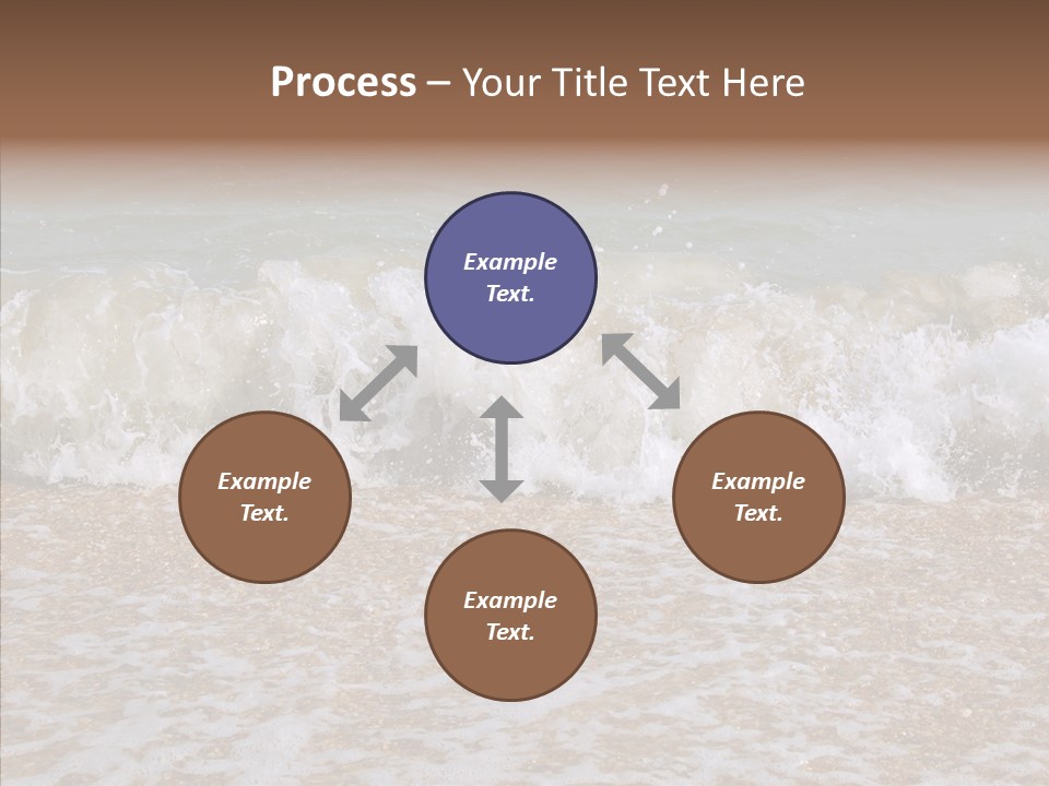 Group Room Figure PowerPoint Template