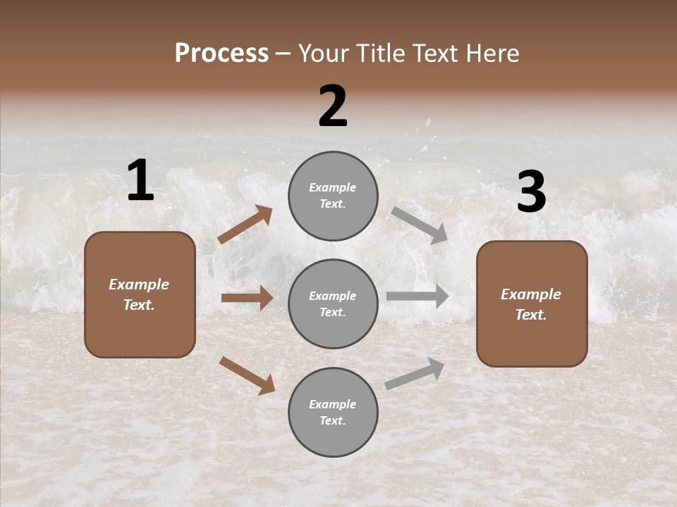 Group Room Figure PowerPoint Template
