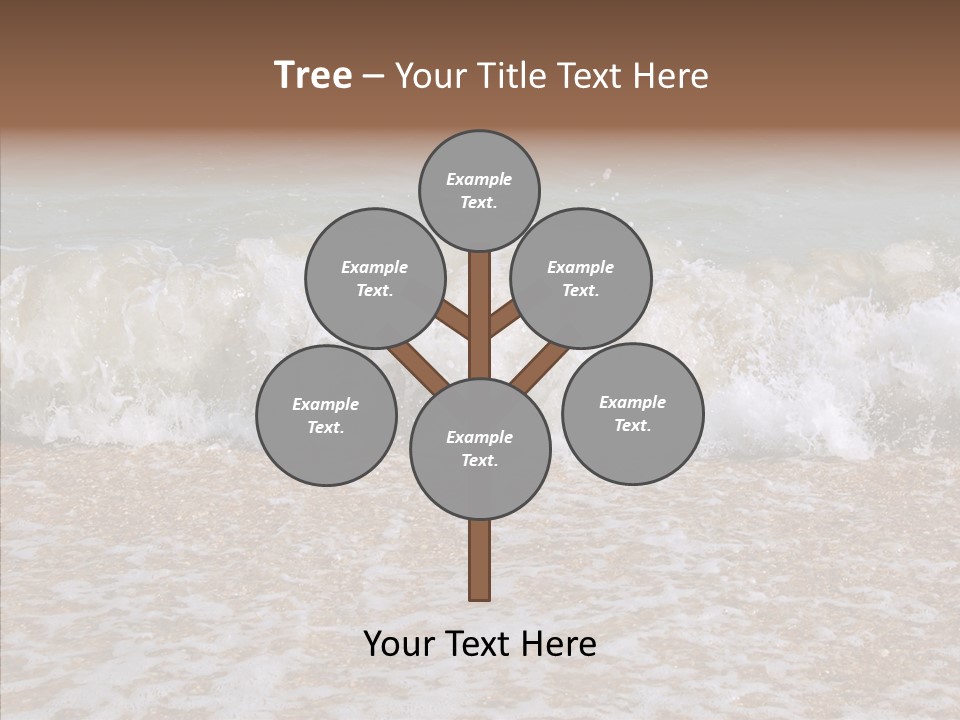 Group Room Figure PowerPoint Template