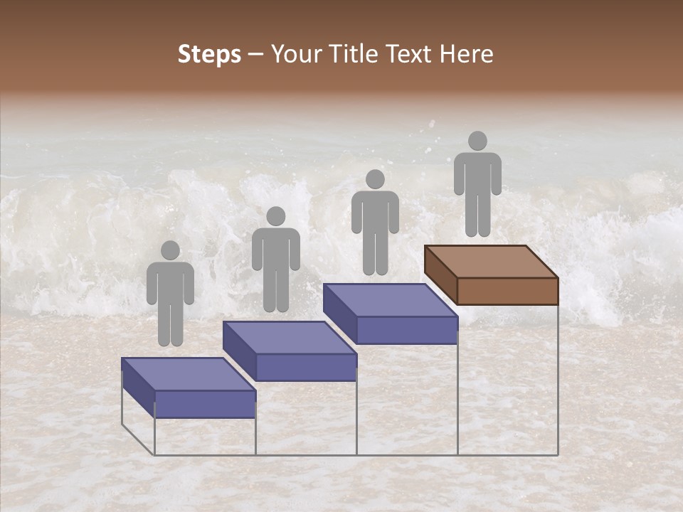 Group Room Figure PowerPoint Template