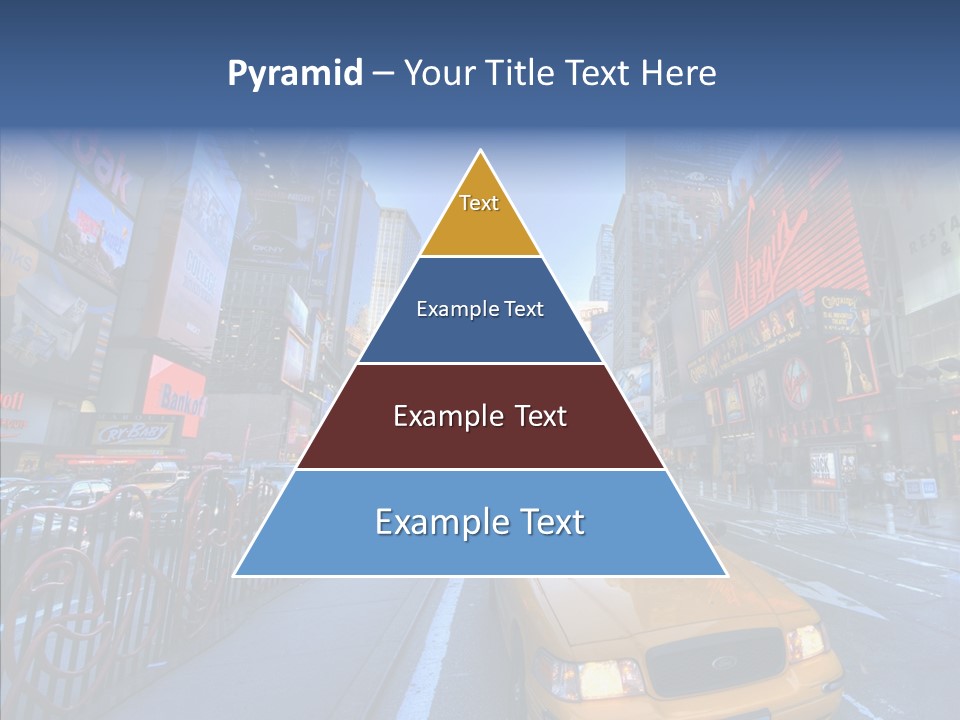 Subway Bus Road PowerPoint Template