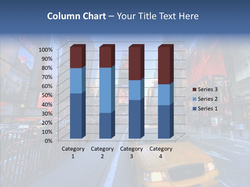 Subway Bus Road PowerPoint Template