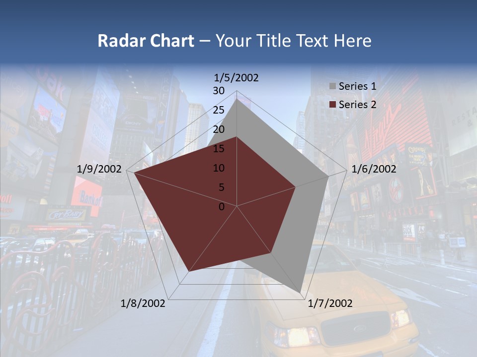 Subway Bus Road PowerPoint Template