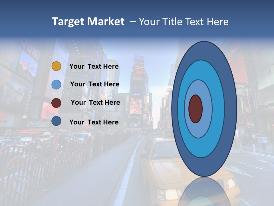 Subway Bus Road PowerPoint Template