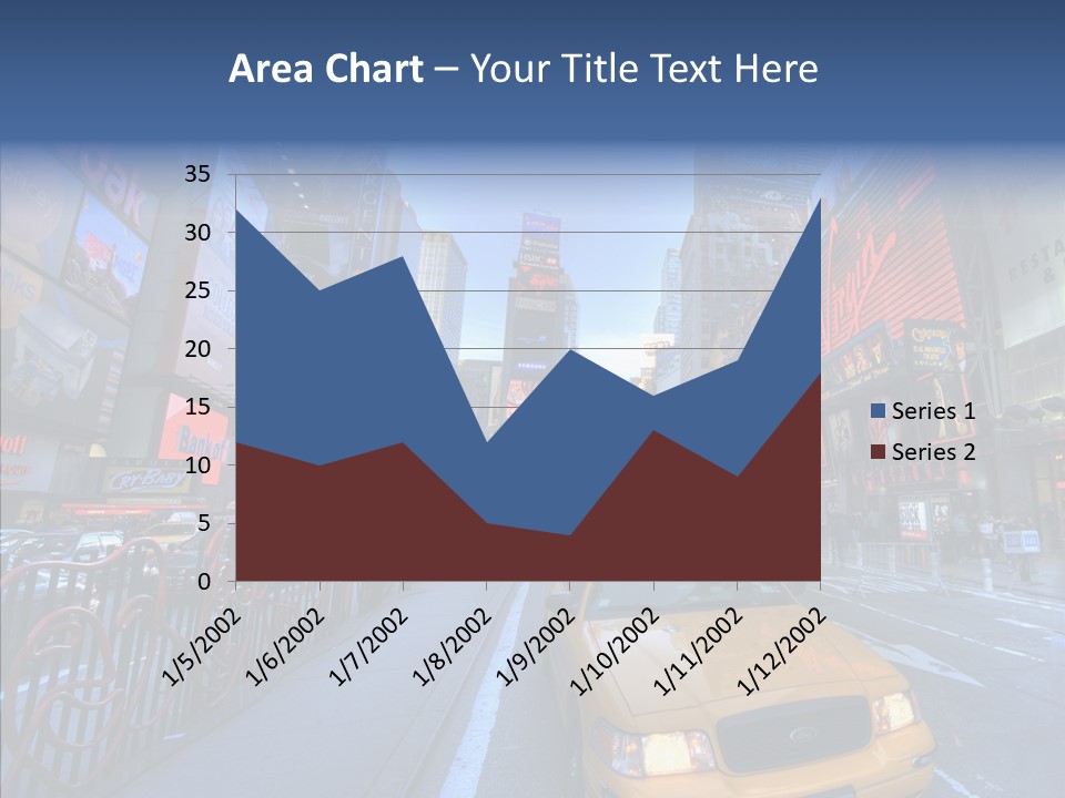 Subway Bus Road PowerPoint Template