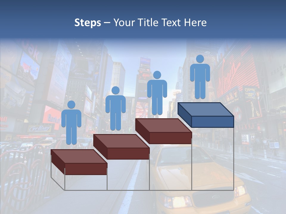 Subway Bus Road PowerPoint Template