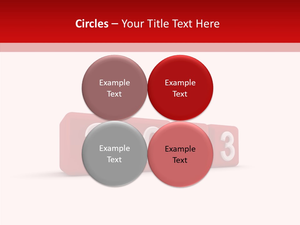 Font Celebration Square PowerPoint Template