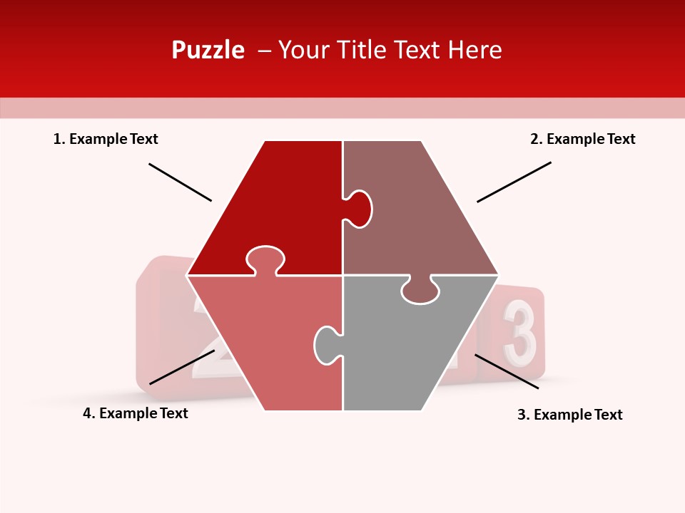 Font Celebration Square PowerPoint Template