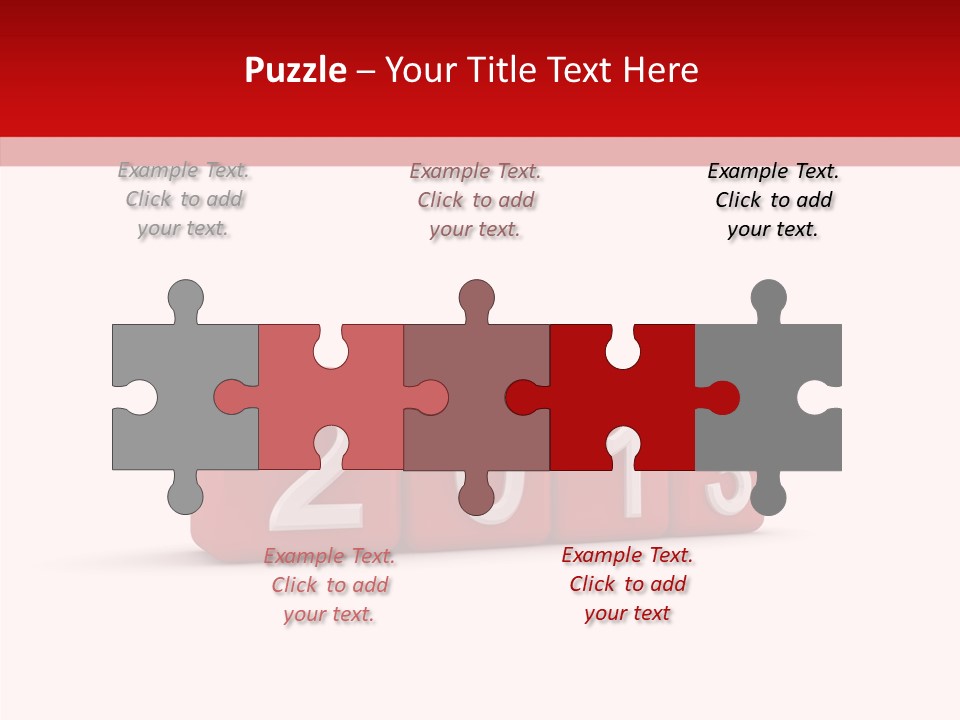 Font Celebration Square PowerPoint Template