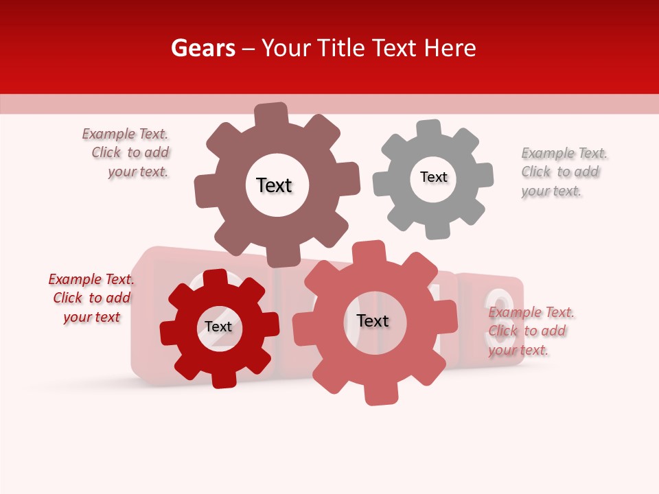 Font Celebration Square PowerPoint Template