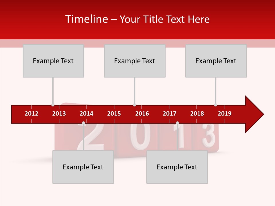 Font Celebration Square PowerPoint Template