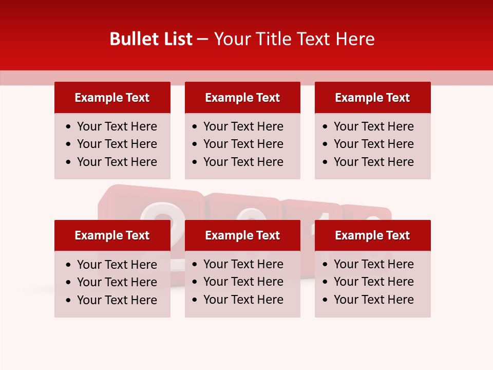 Font Celebration Square PowerPoint Template
