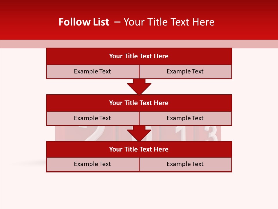 Font Celebration Square PowerPoint Template