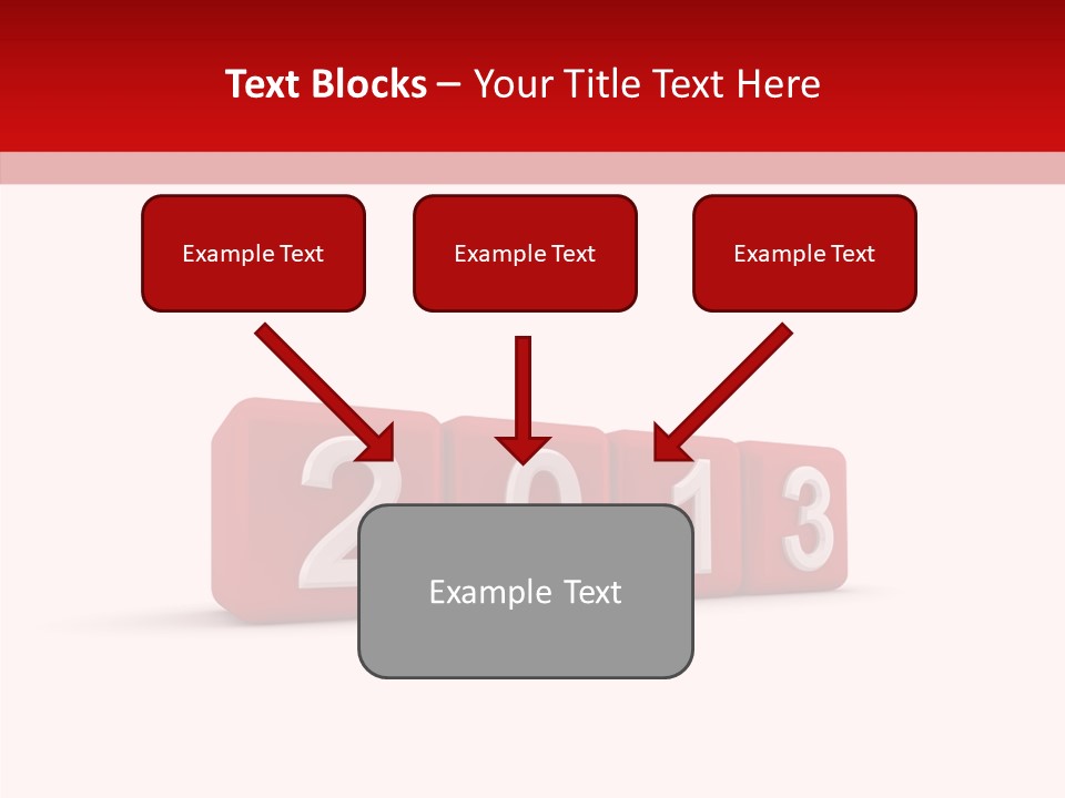 Font Celebration Square PowerPoint Template