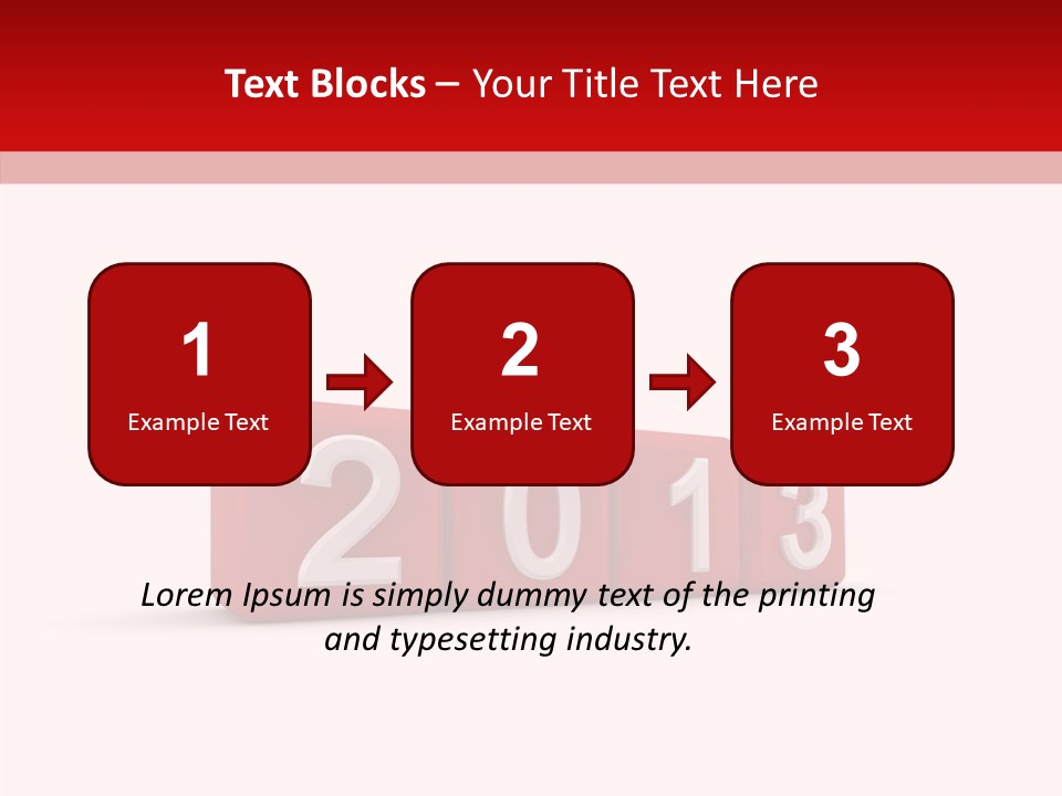 Font Celebration Square PowerPoint Template
