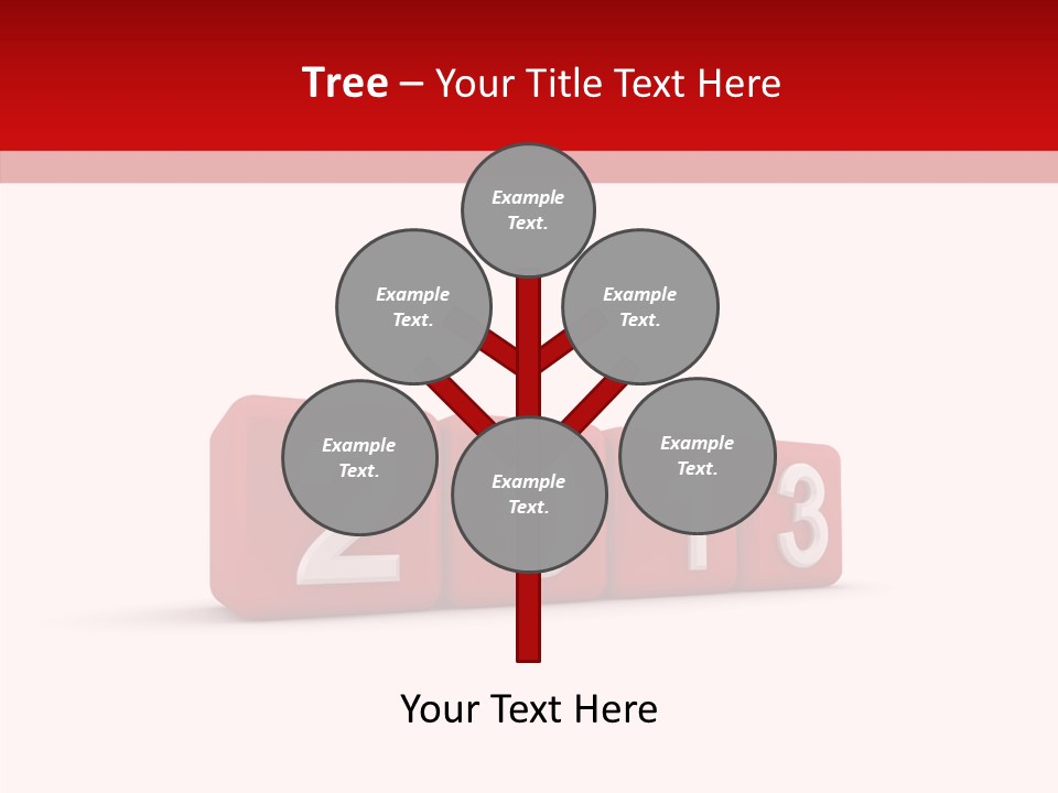 Font Celebration Square PowerPoint Template