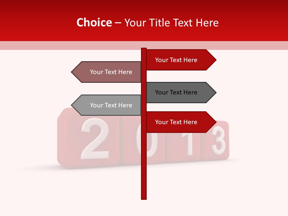 Font Celebration Square PowerPoint Template