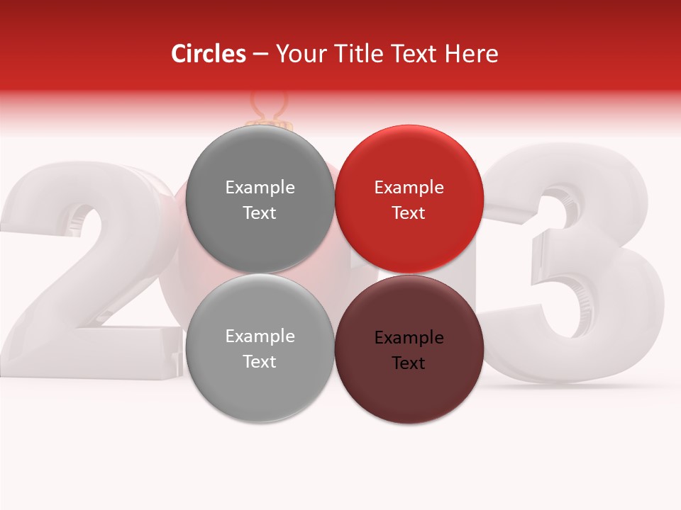 Festive December Party PowerPoint Template