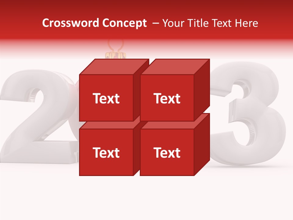 Festive December Party PowerPoint Template