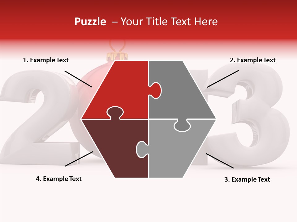 Festive December Party PowerPoint Template