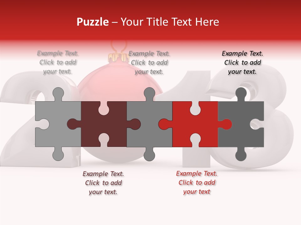 Festive December Party PowerPoint Template