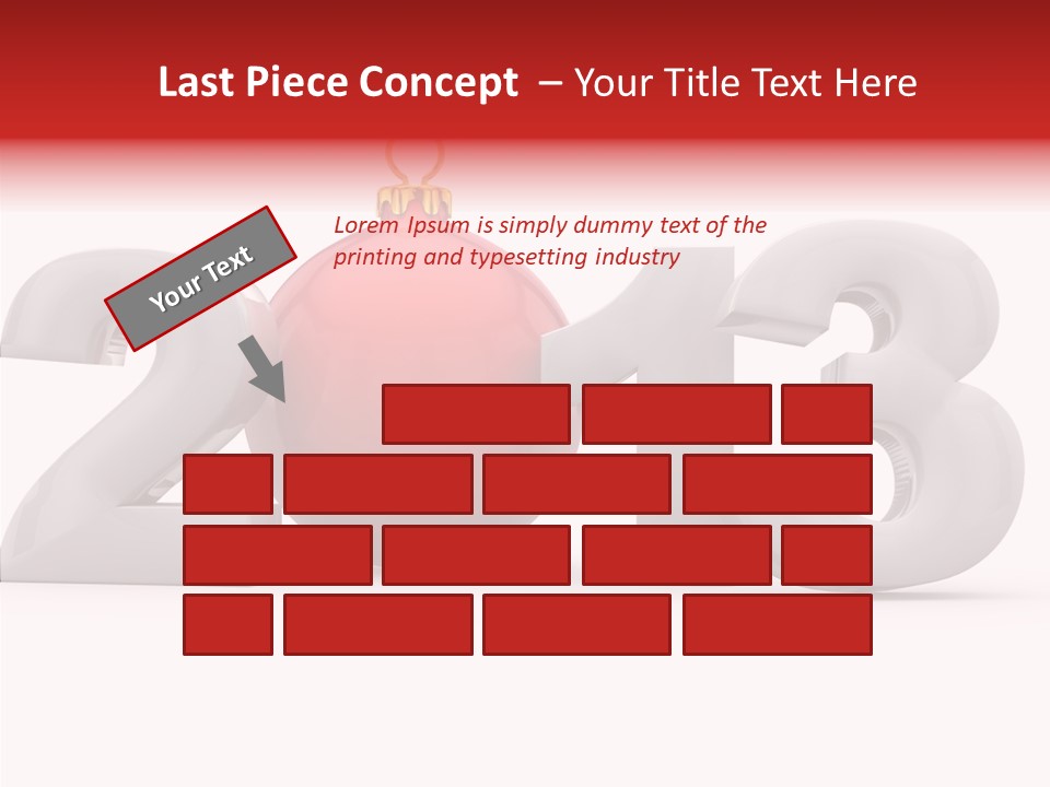 Festive December Party PowerPoint Template